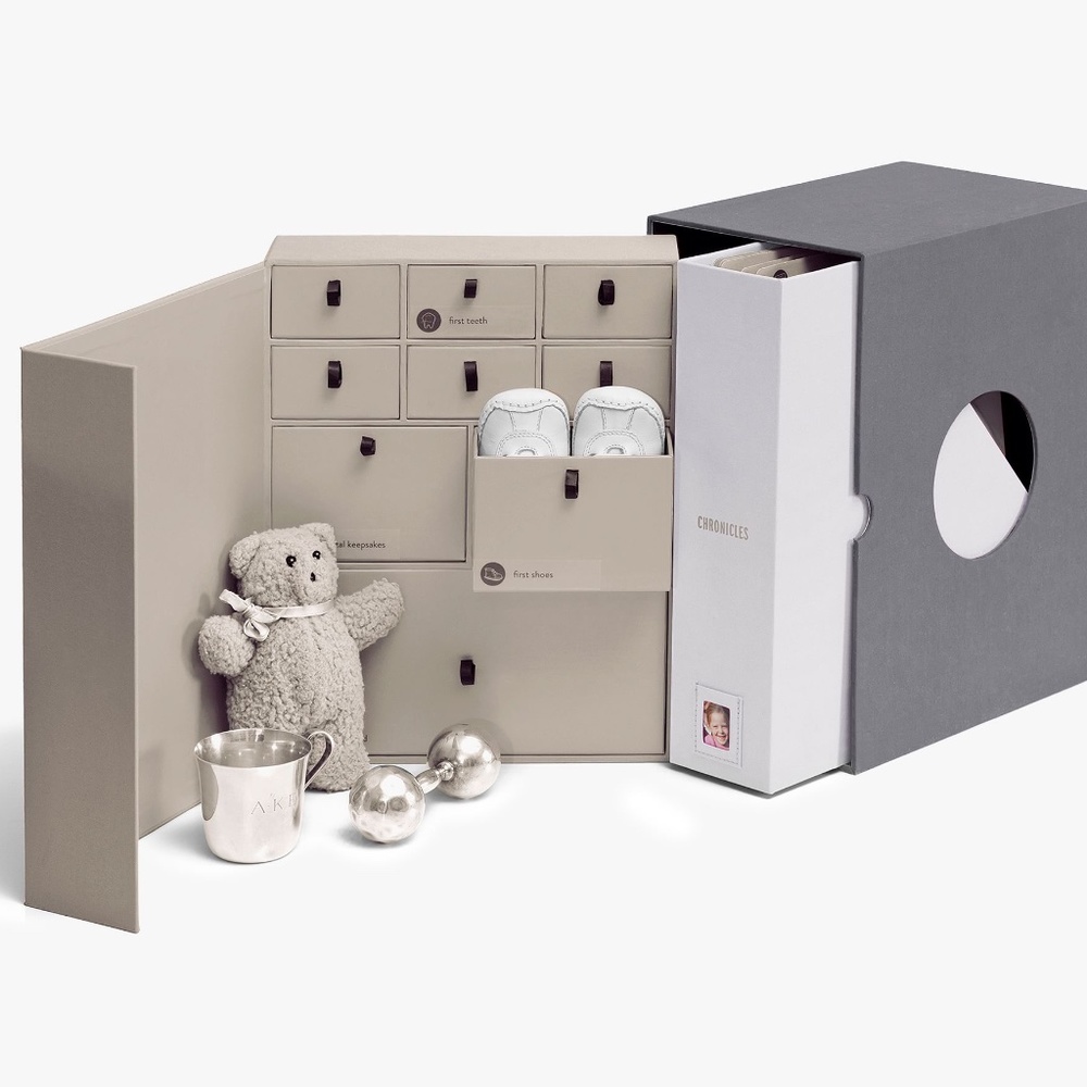 Savor -- ‘The Library’ Deluxe Baby Edition Keepsake Box